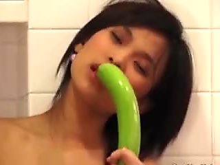 Amateur Teen Asian Dildo Babe