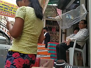 Indian chick in pyjama